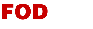 FOD Logo FOD Bag logo in red and white with the tagline 'A Powell Pack Products Company'